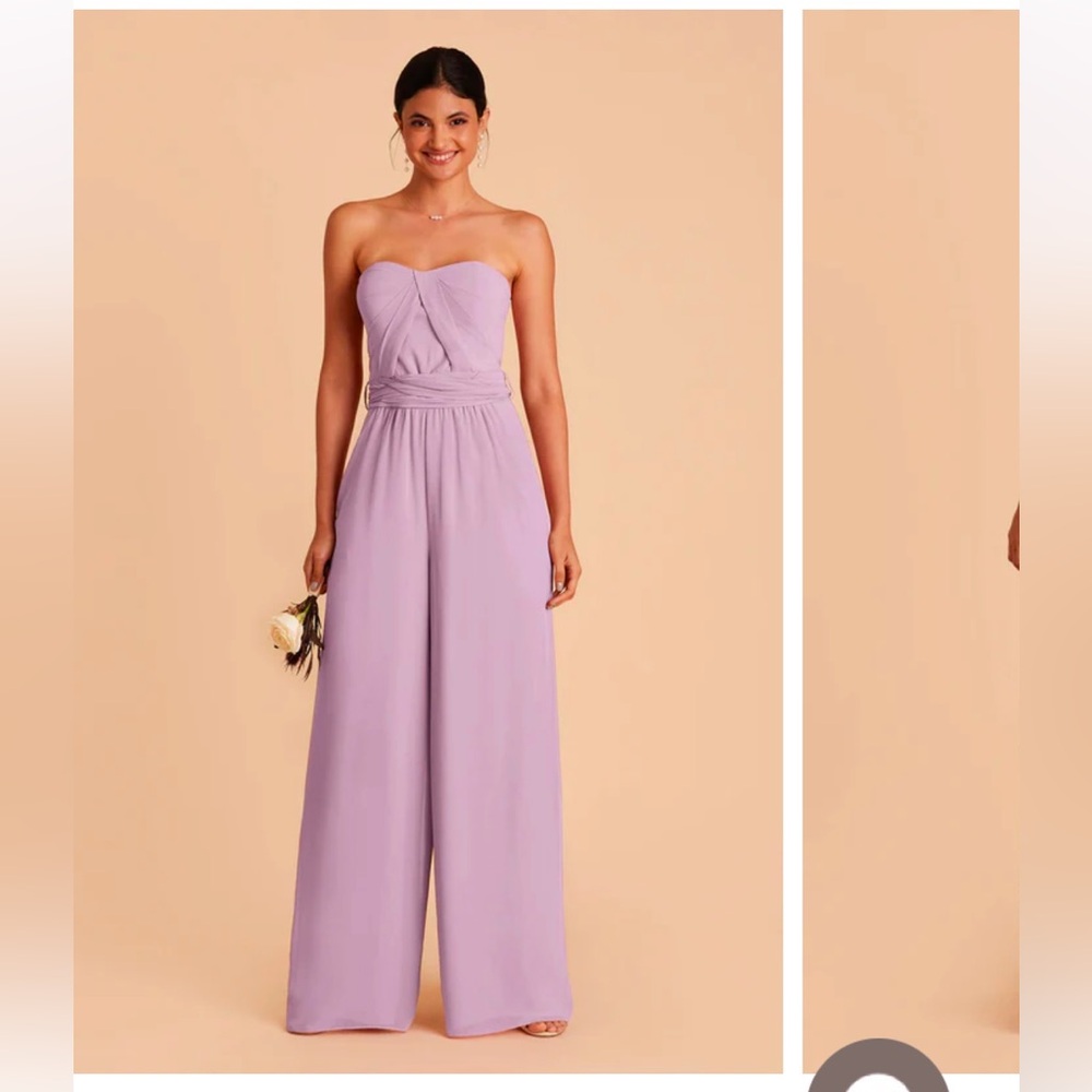 SOLD Convertible Lavender Jumpsuit - Birdy Grey